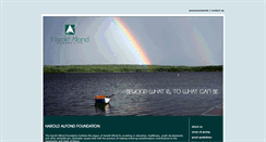 Desktop Screenshot of haroldalfondfoundation.org